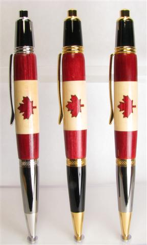 Canadian Flag Pens