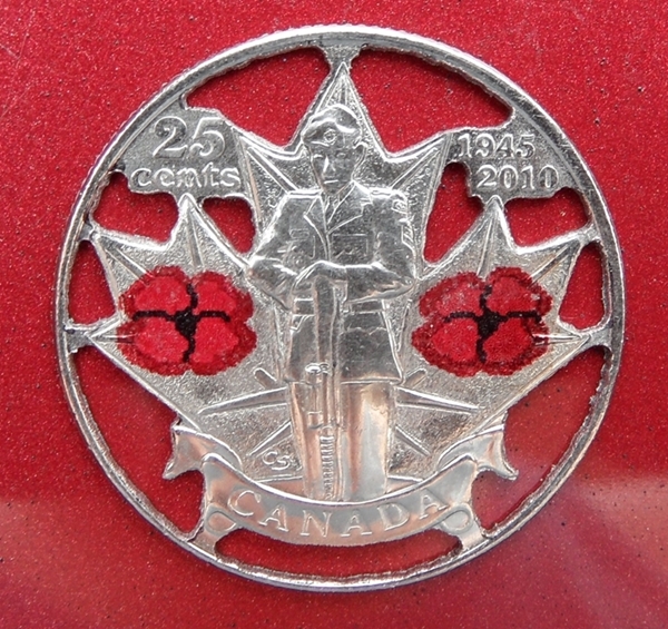 Canadian "Honour Remembrance Day" Quarter