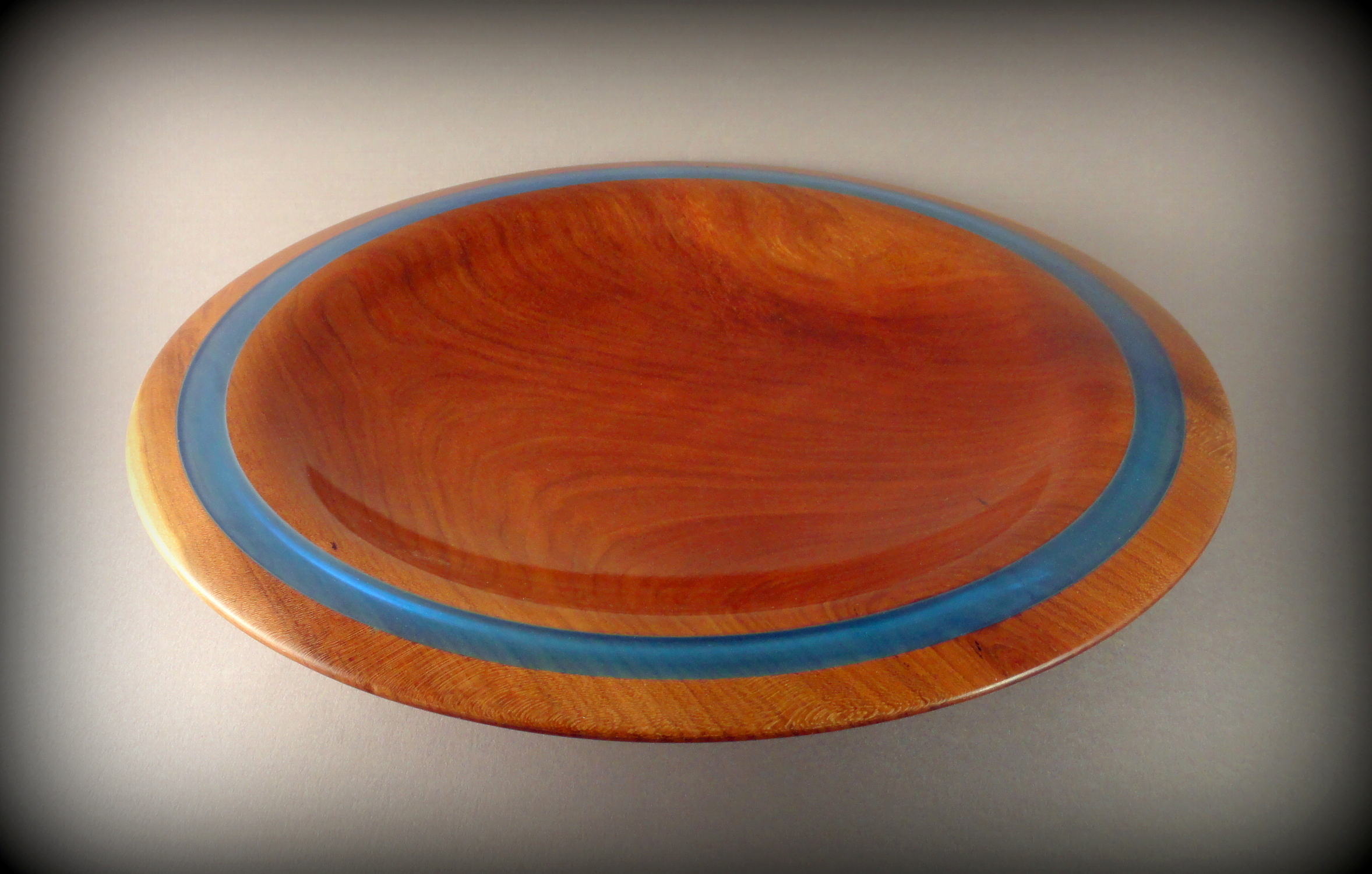 Cherry and Alumilite Bowl