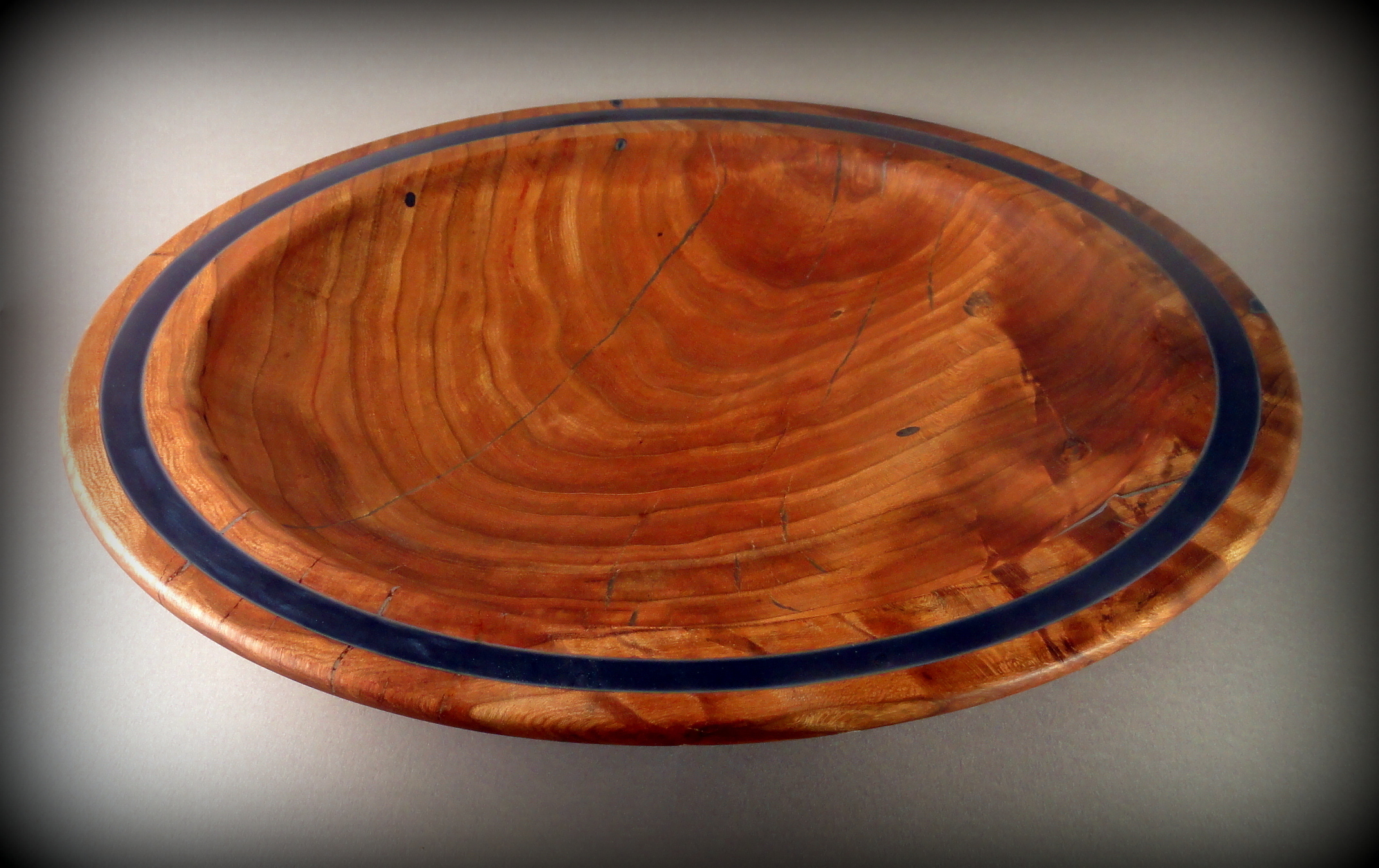 Cherry and Alumilite Bowl