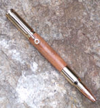 cherry burl bullet pen