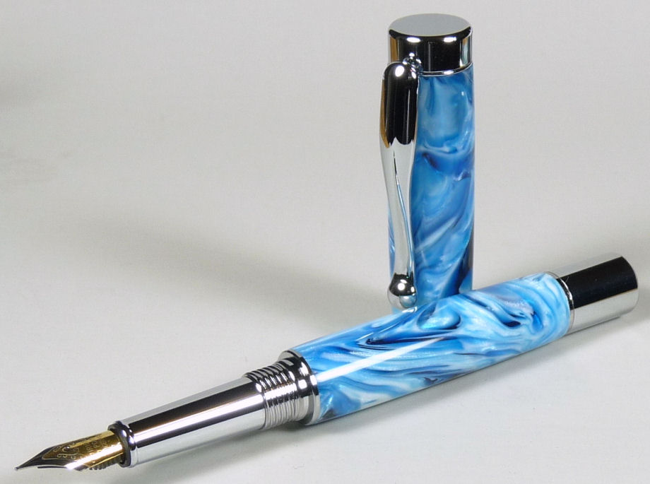 Chrome Atrax FP in Blue PR