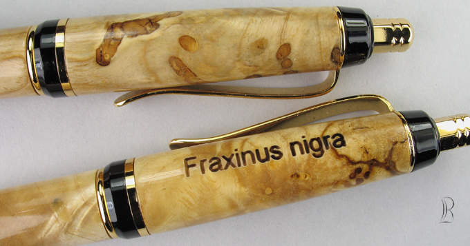 Cigar Click - Wormy Black Ash Burl