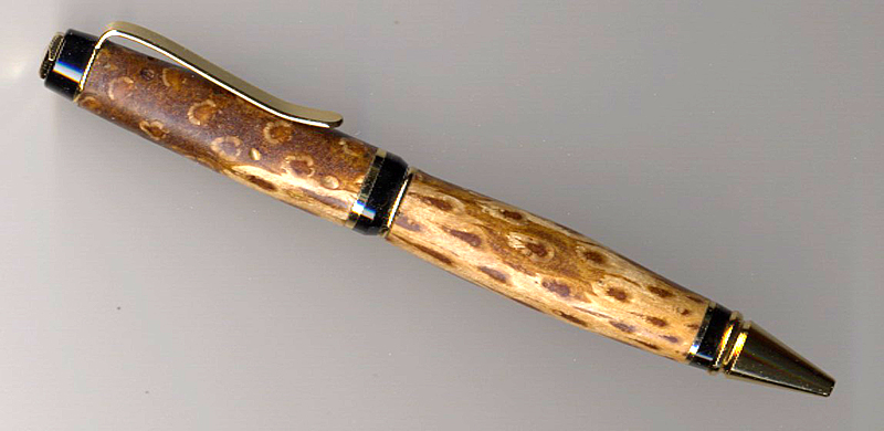 Cigar pinecone pen