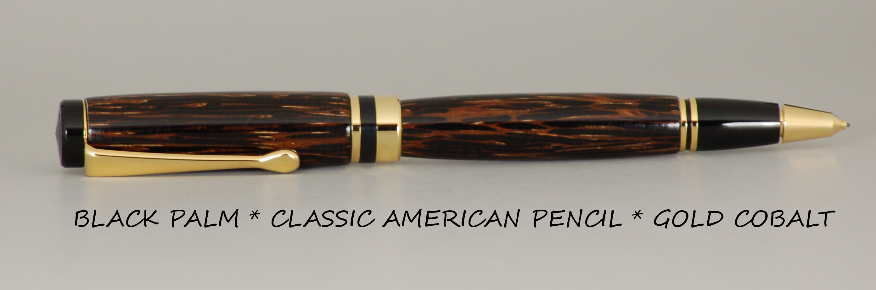 Classic American pencil w/Black Palm