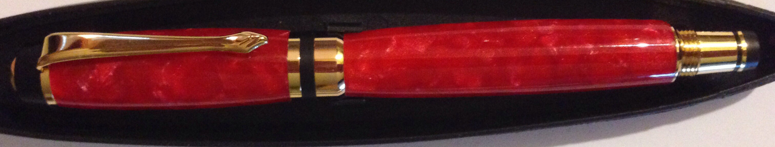 Classic Elite II Pen in Ruby Red acrylic