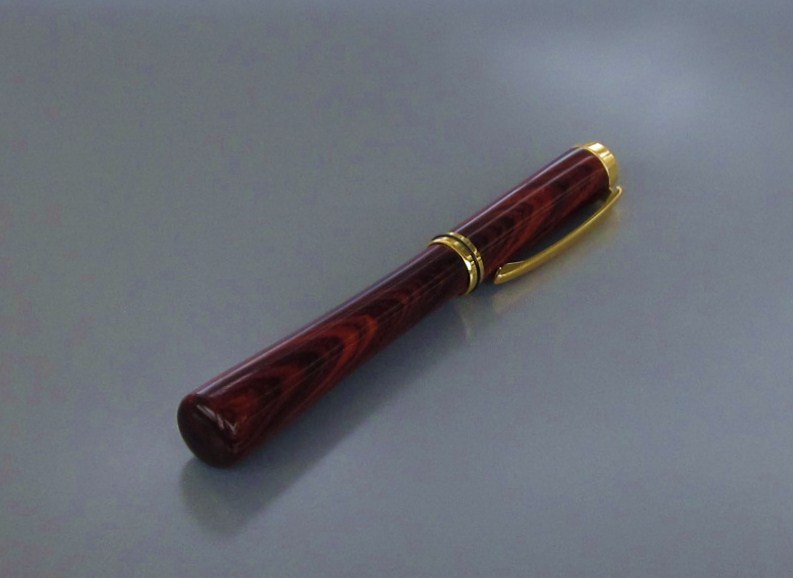 Closed-end cocobolo