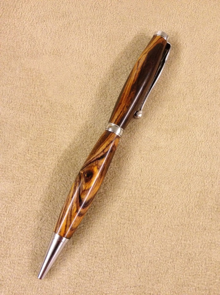 Cocobolo colorful