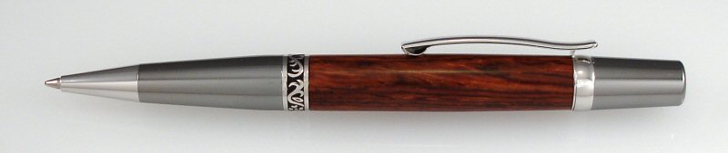 Cocobolo on Berea Elegant Beauty Black-Ti/Platinum