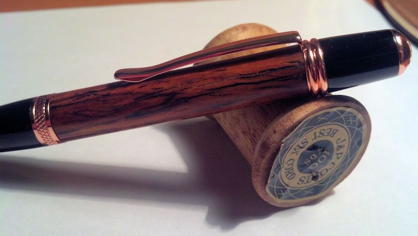 Cocobolo on Copper Wallstreet II - 2nd photo