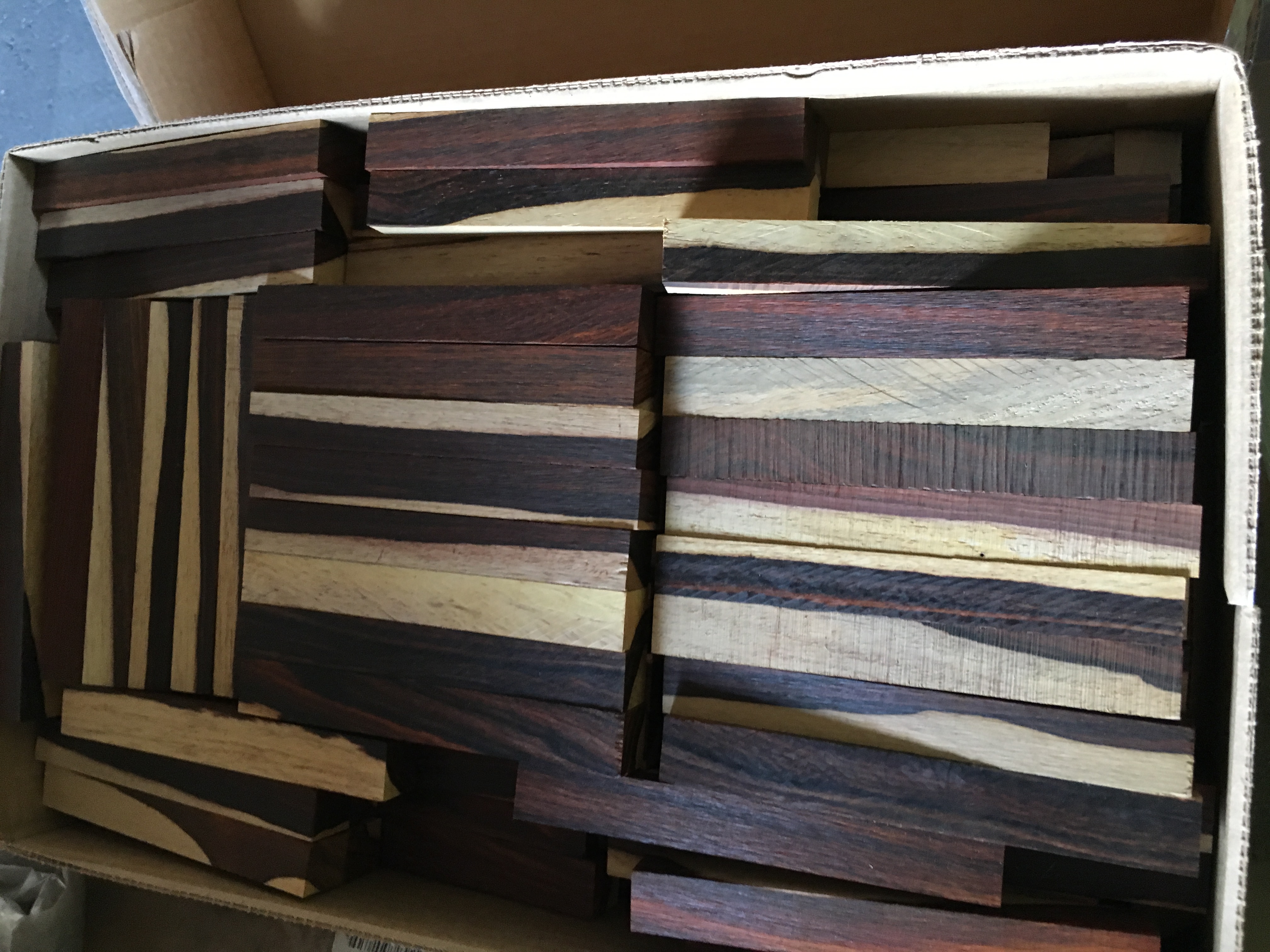 Cocobolo pen blanks