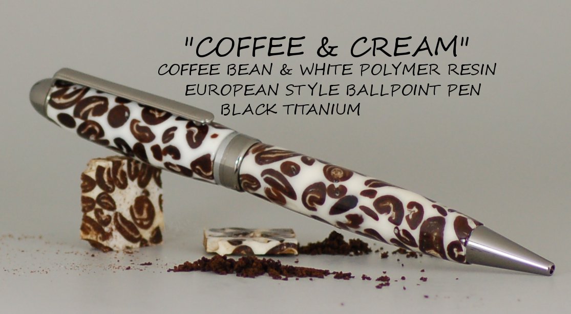 Coffee Bean Euro Pen