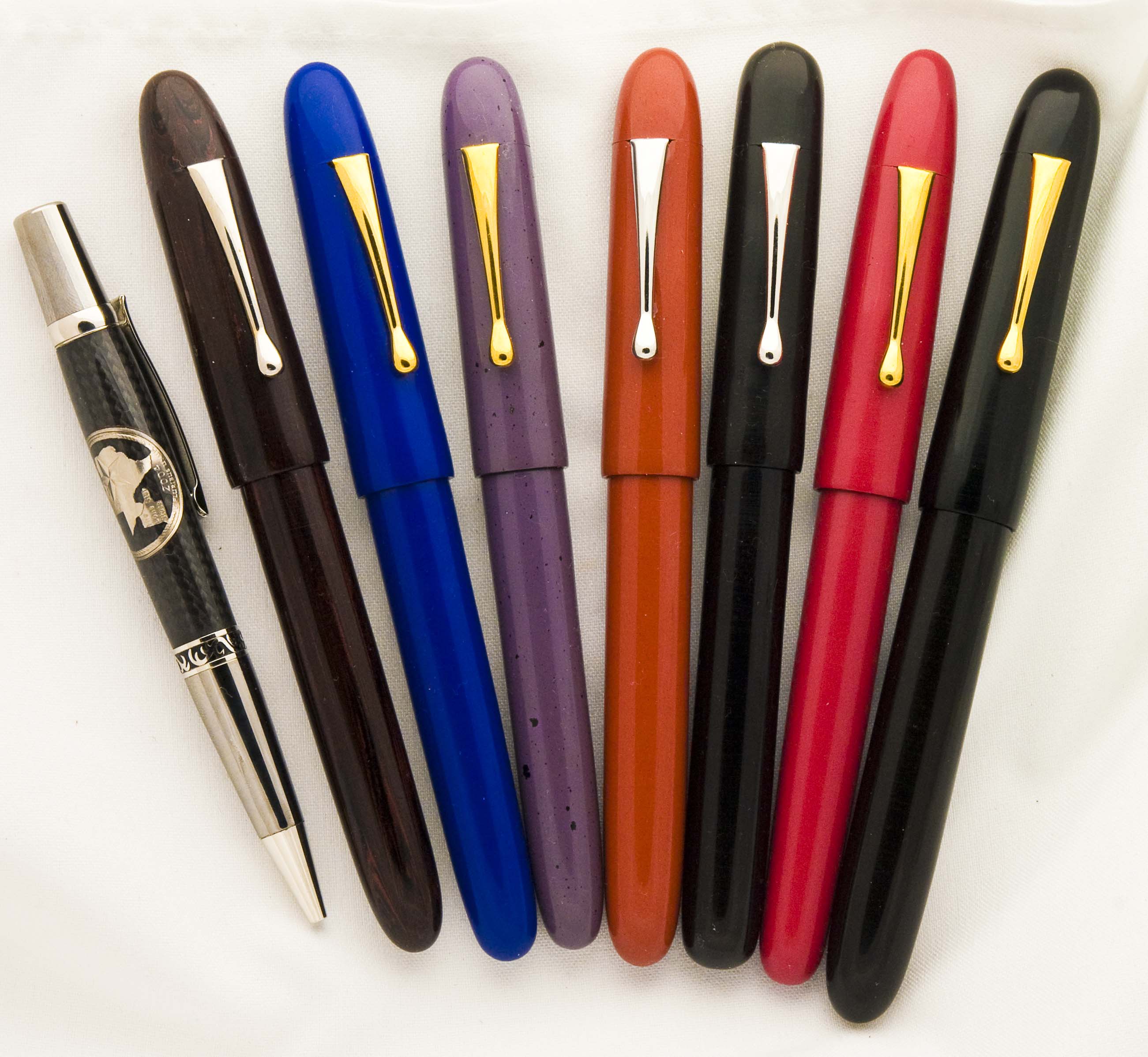Collection of Ebonite Pens