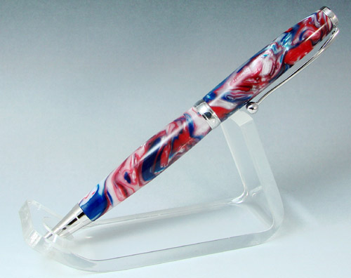 Comfort Grip Chrome Mica Pearl Patriotic Swirl