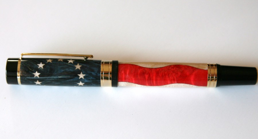 Confederate Flag Inlay Kit