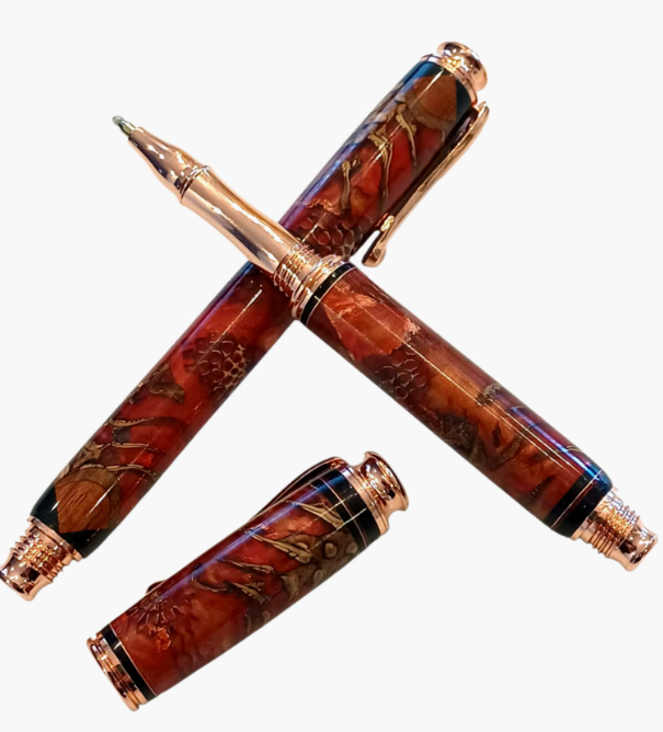Copper AstonMatin Rollerball hybrids