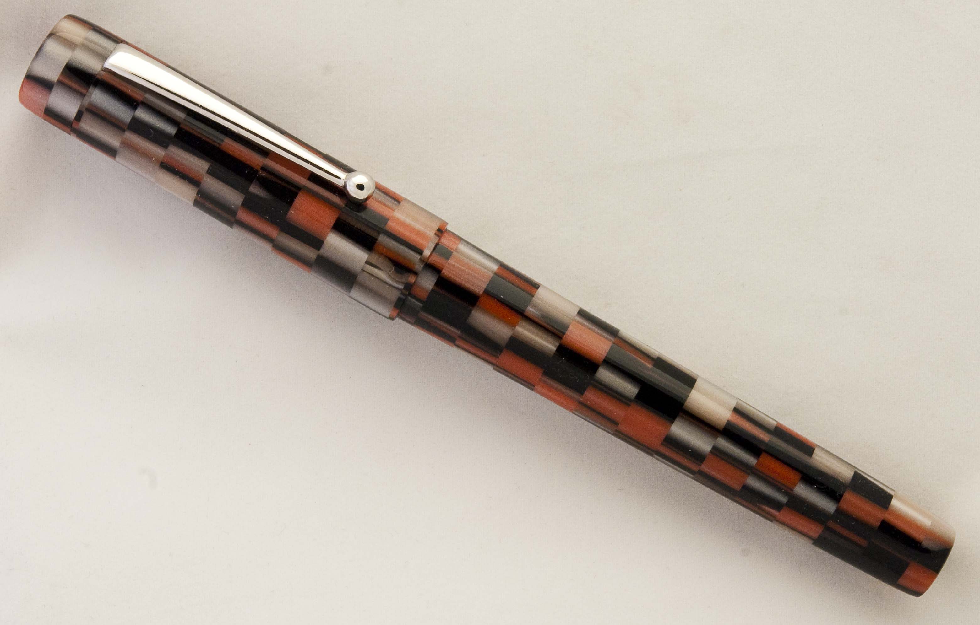 Coral Mosaic Kitless Fountain Pen