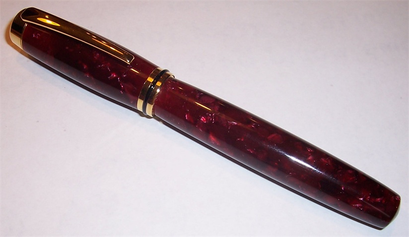 Cranberry Acrylic Gentlemen's Rollerball