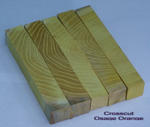 Crosscut Osage Orange