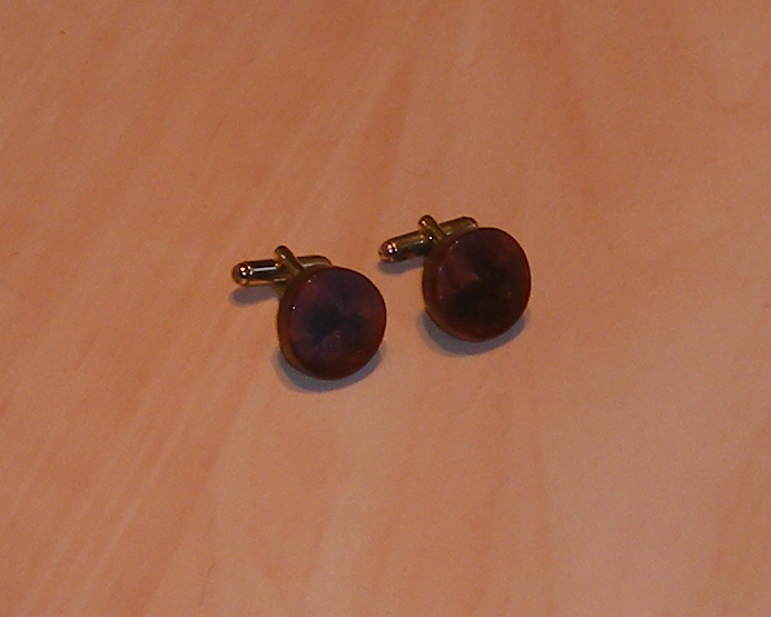 Cufflinks Finished