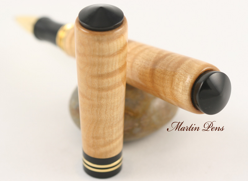 Curly Maple - Blackwood - Closed-End & Cap view02