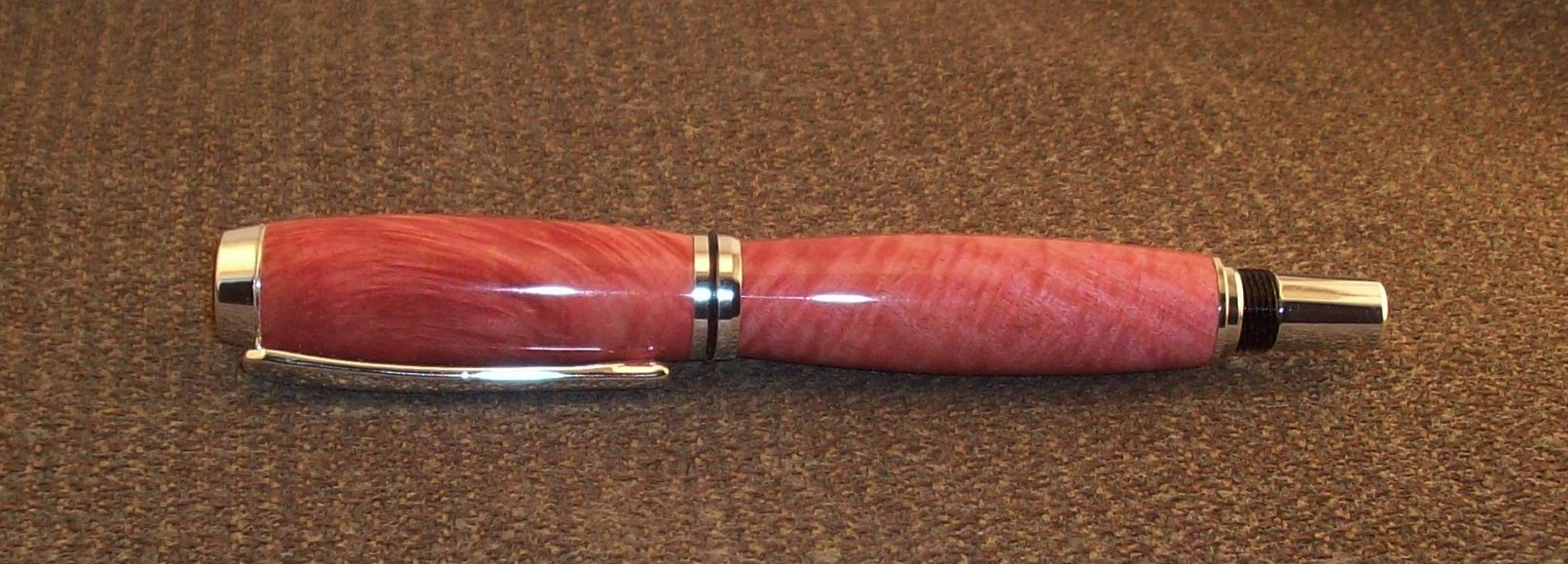 Curly Pink Ivory Sterling Baron