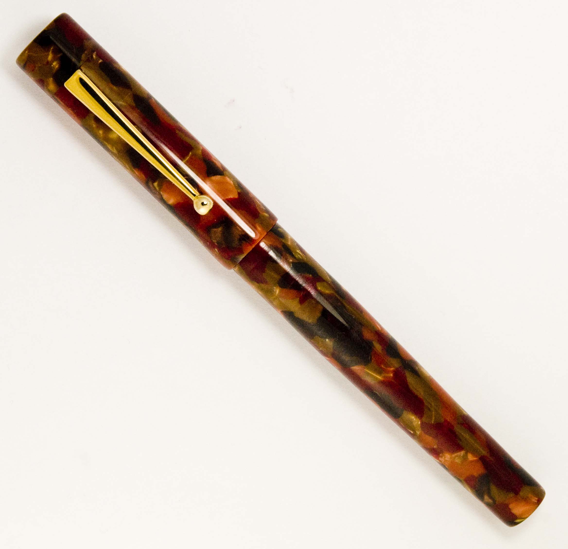 Custom Autumn Cebloplast Fountain Pen