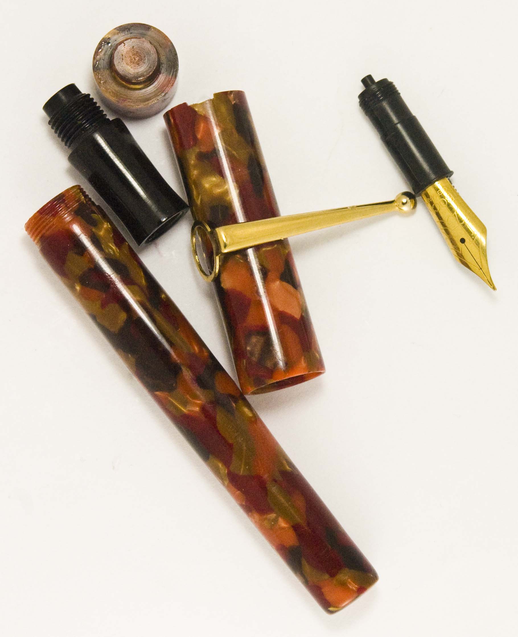 Custom Autumn Cebloplast Fountain Pen