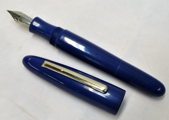 Custom Blue Ebonite Bulb Filler