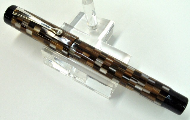 Custom Copper/Brown Checkerboard