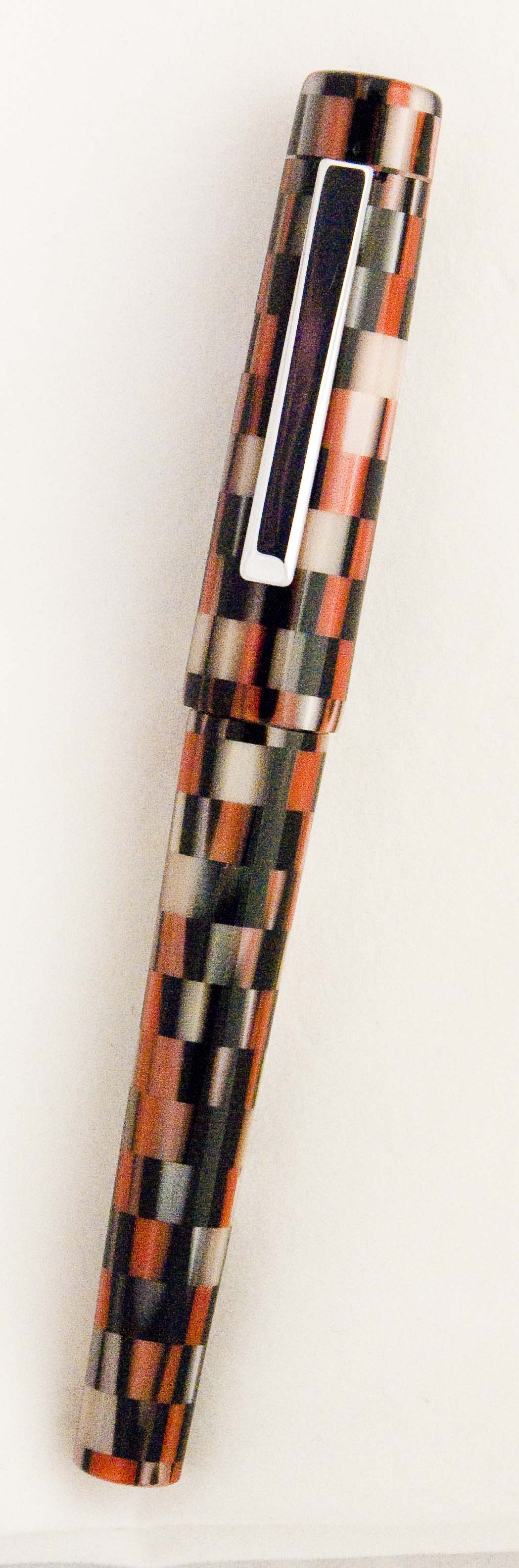 Custom Coral Mosaic Fountain Pen