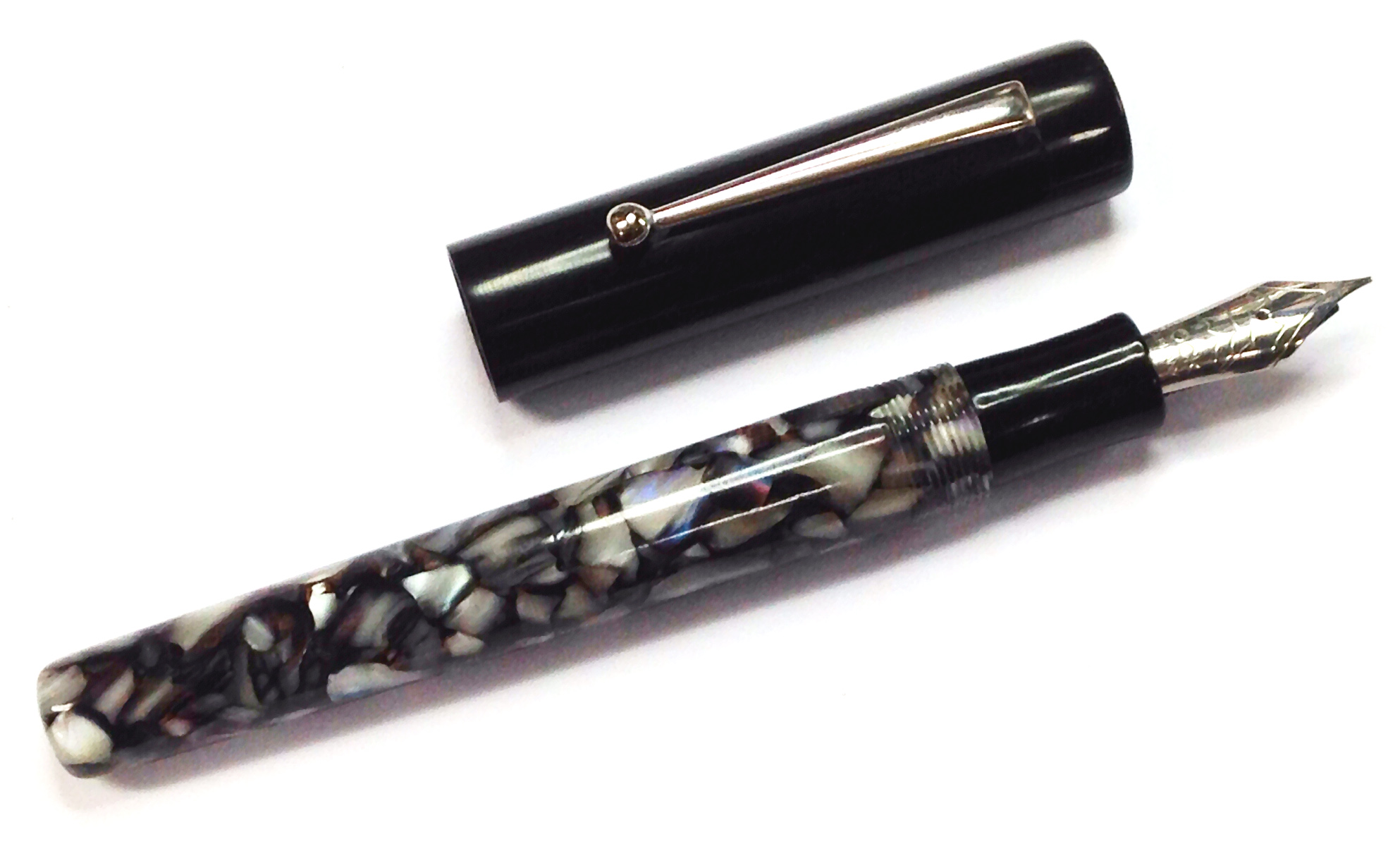 Custom Cracked Ice and Ebonite Duo