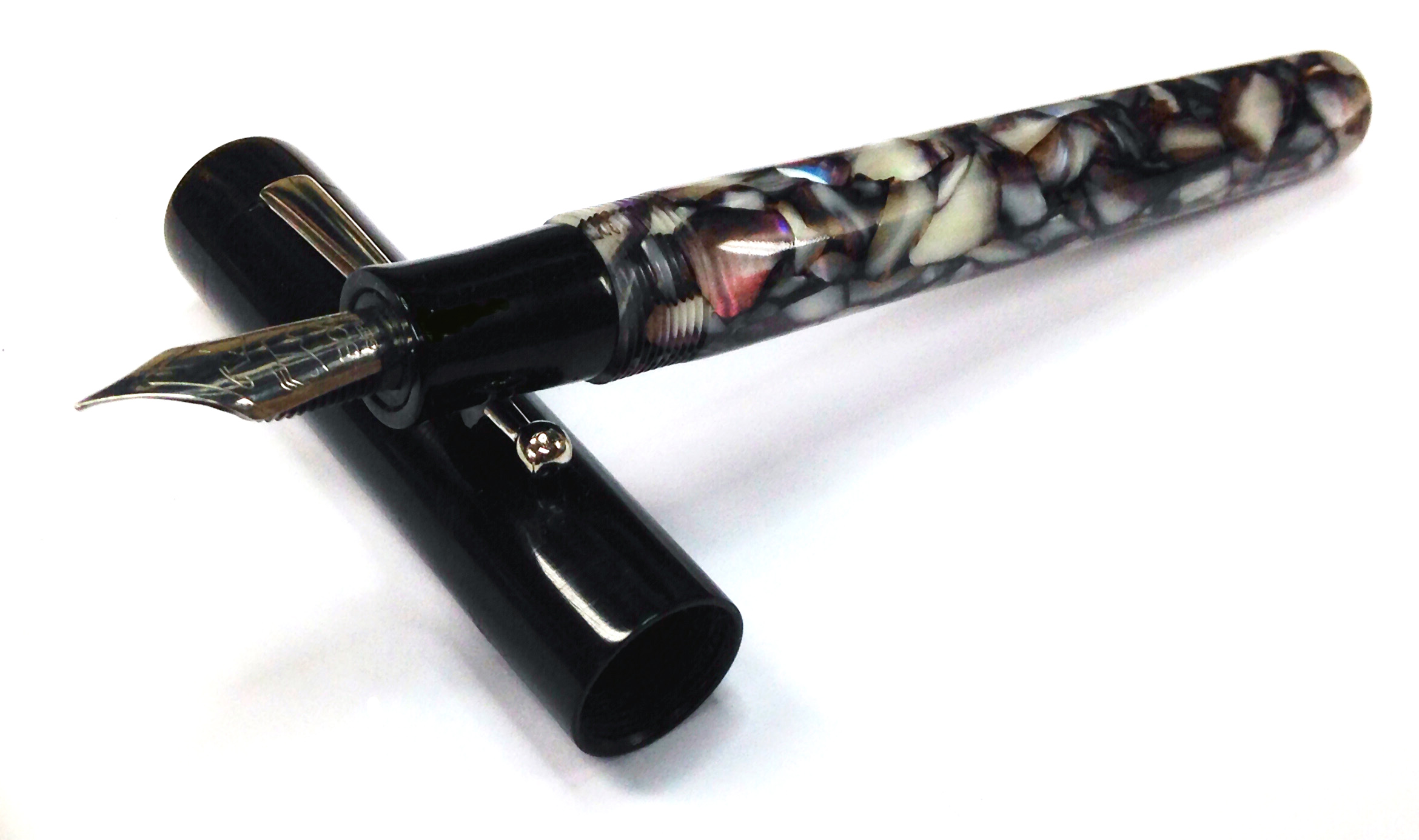 Custom Cracked Ice and Ebonite Duo