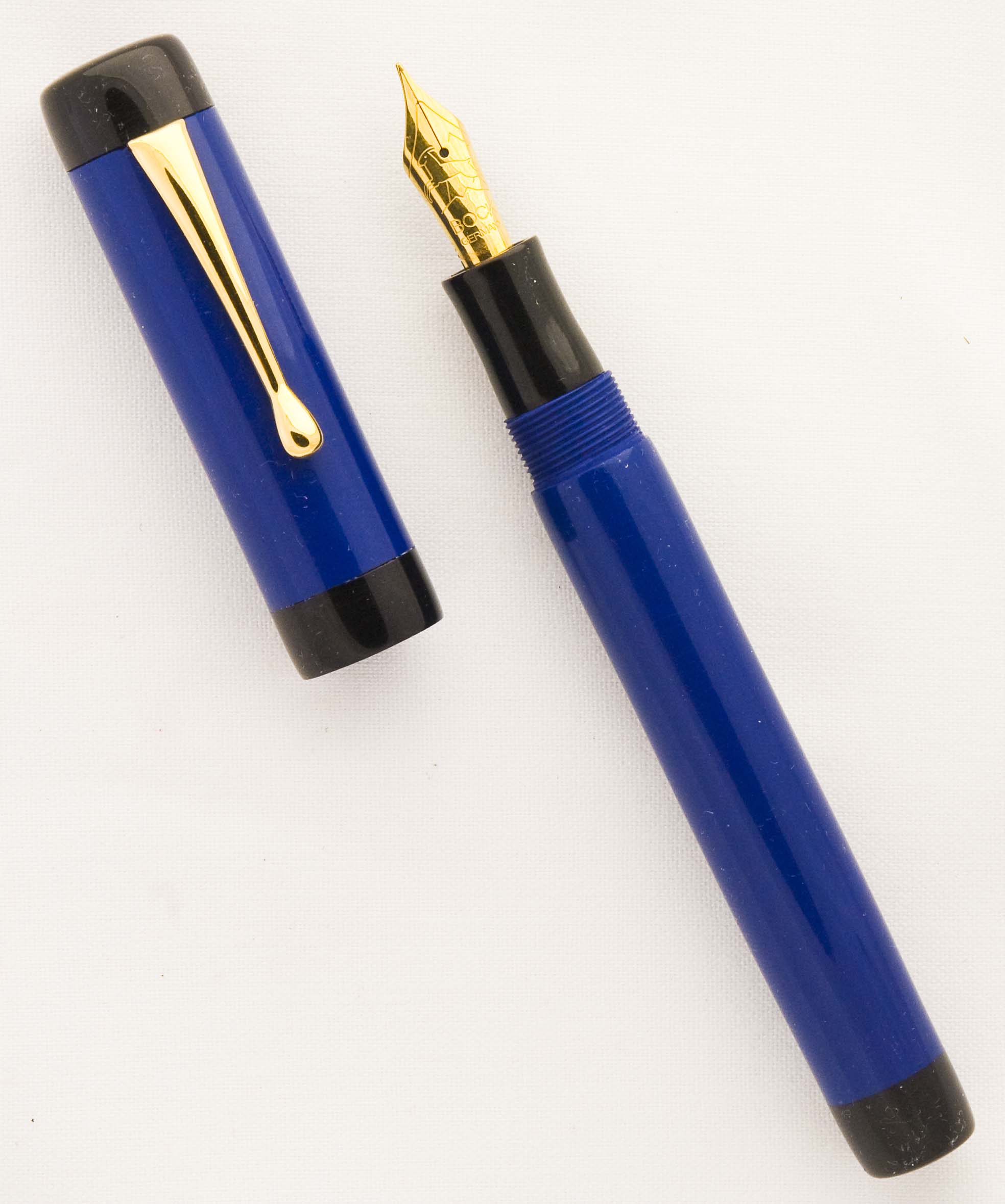 Custom Ebonite: Blue and Black