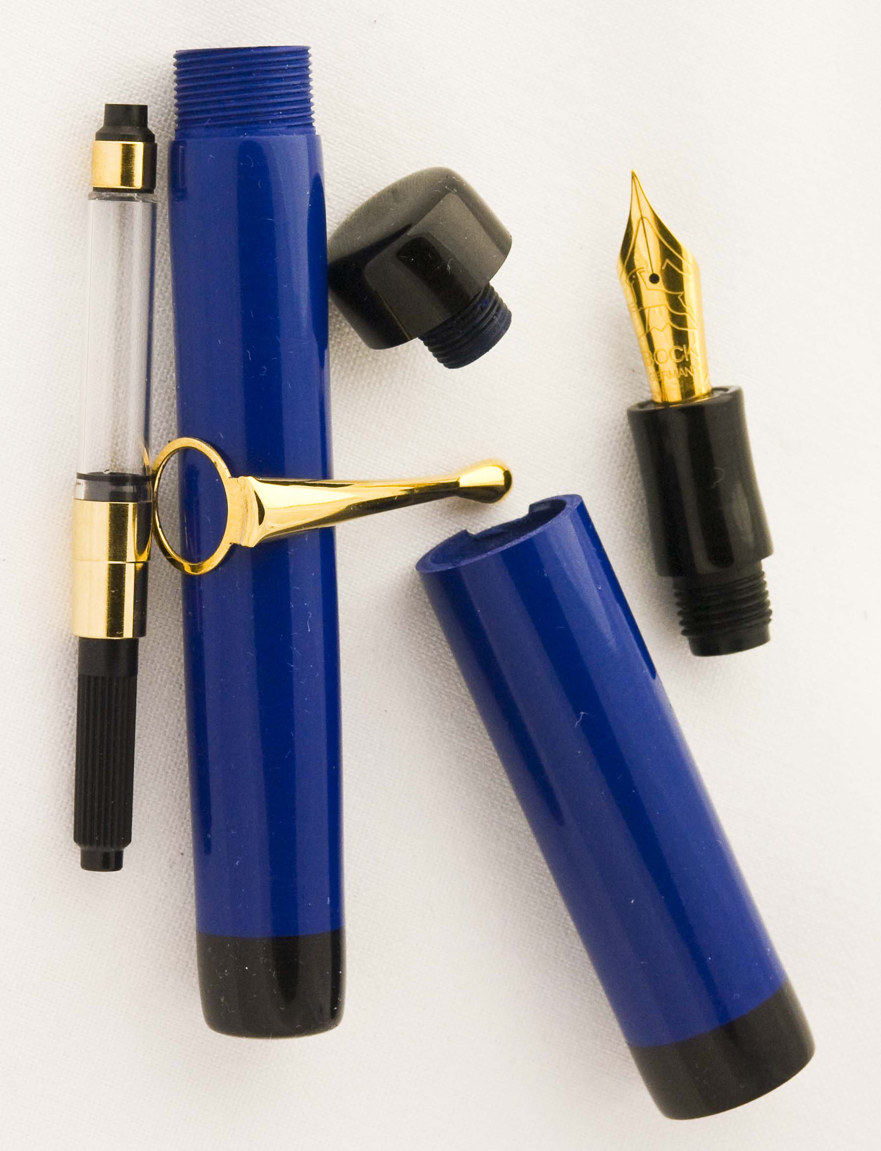 Custom Ebonite: Blue and Black