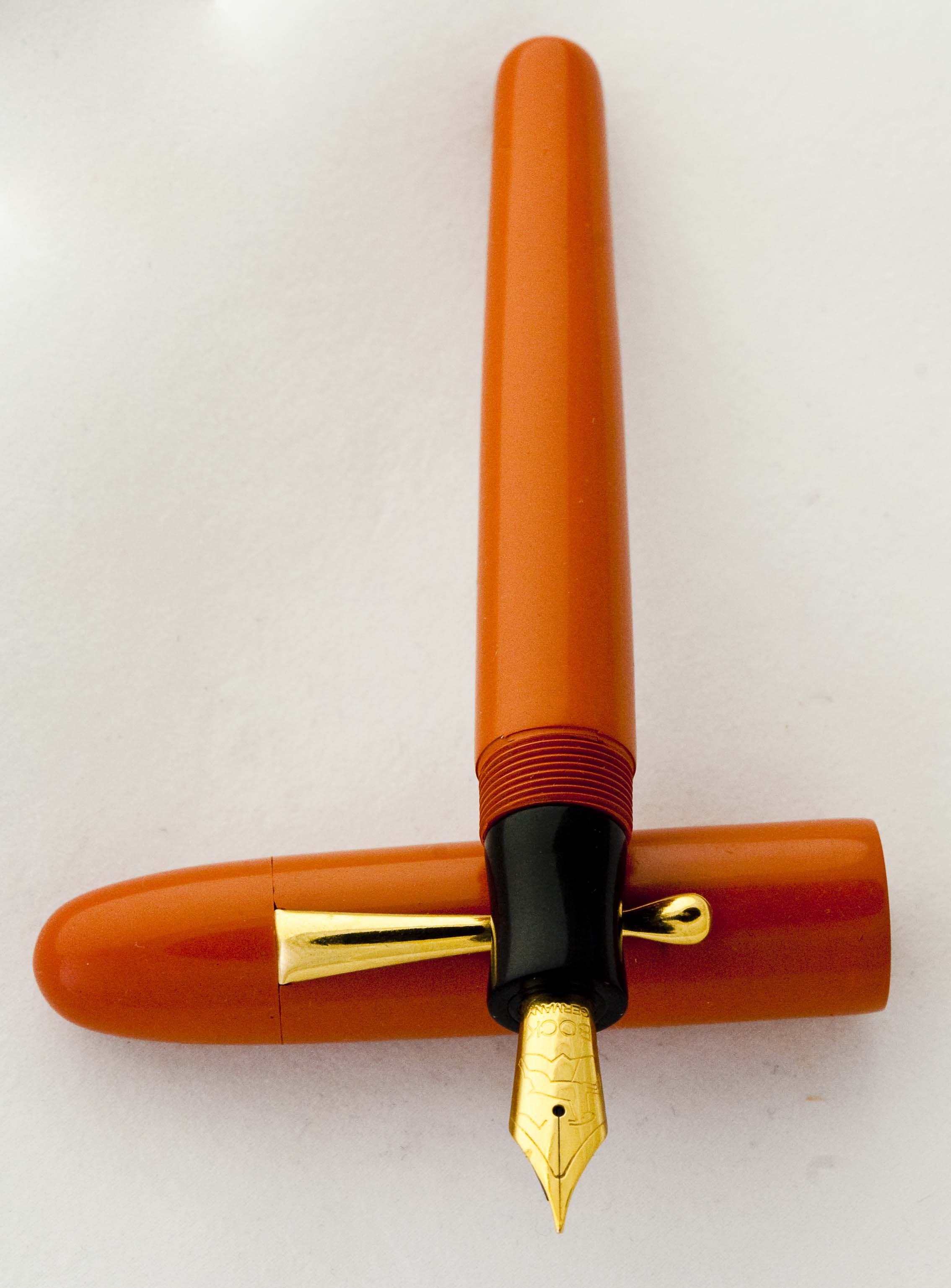 Custom Orange Ebonite