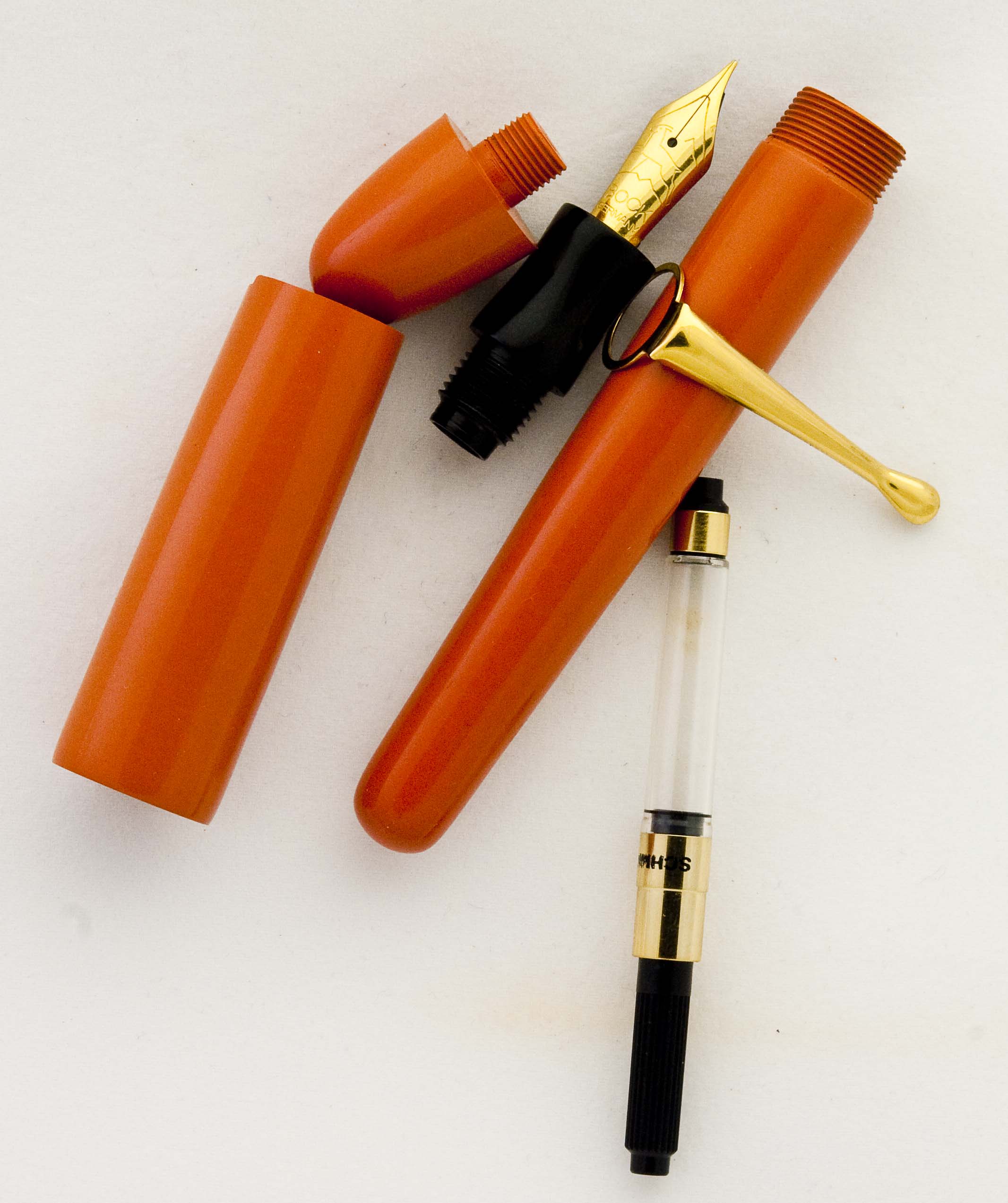 Custom Orange Ebonite