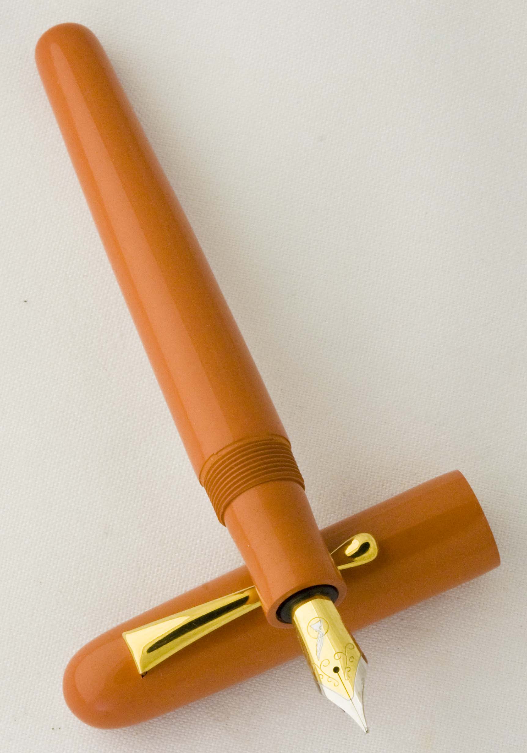 Custom Orange Ebonite