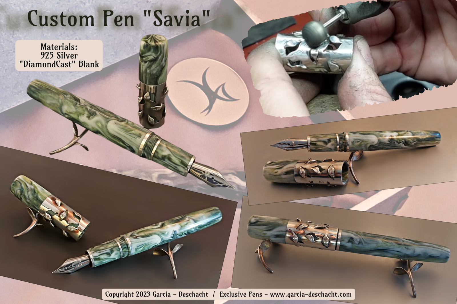 Custom Pen Savia - 2023 Garcia Deschacht - Exclusive Pens.png