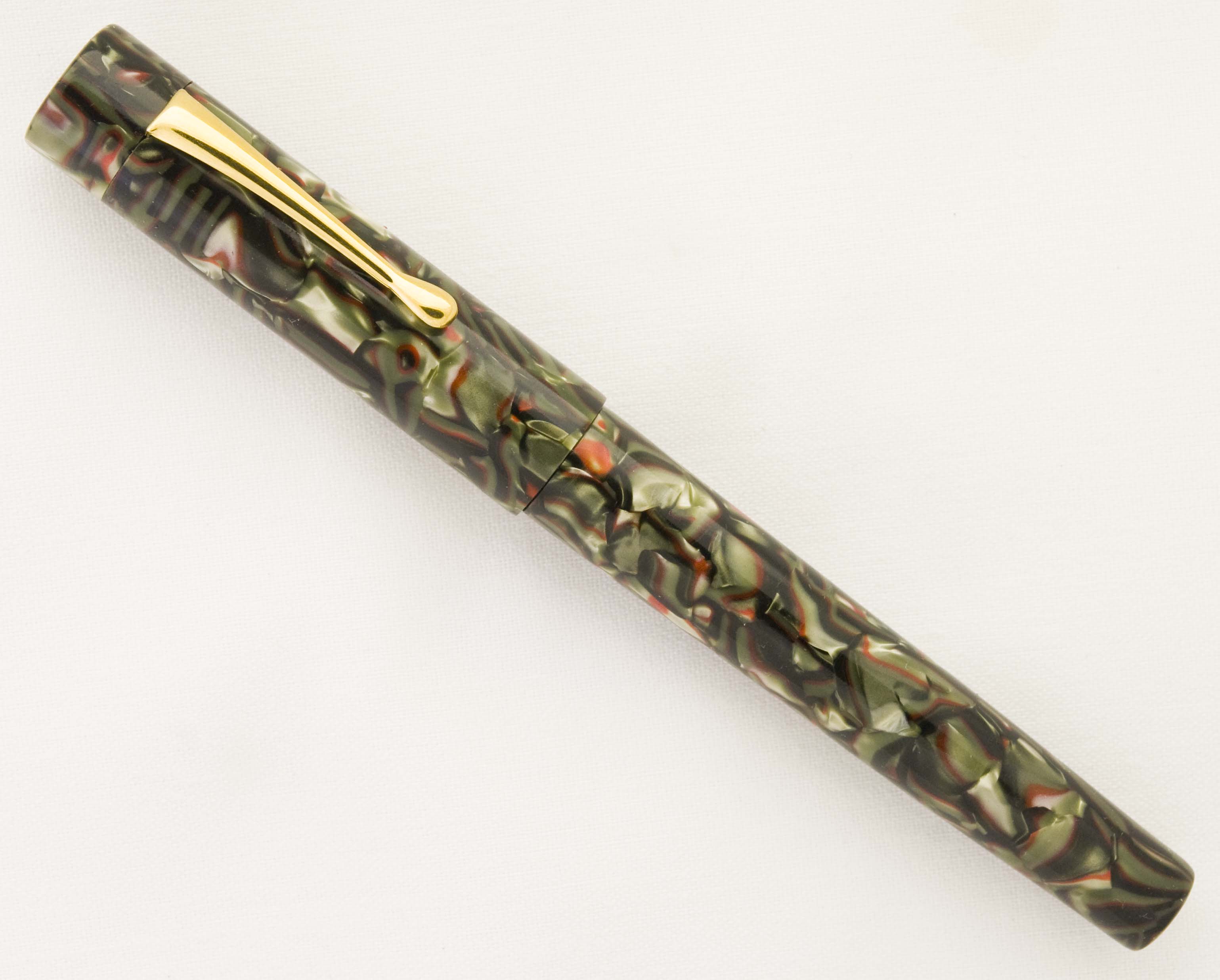 Custom Serpentine Cebloplast Fountain Pen