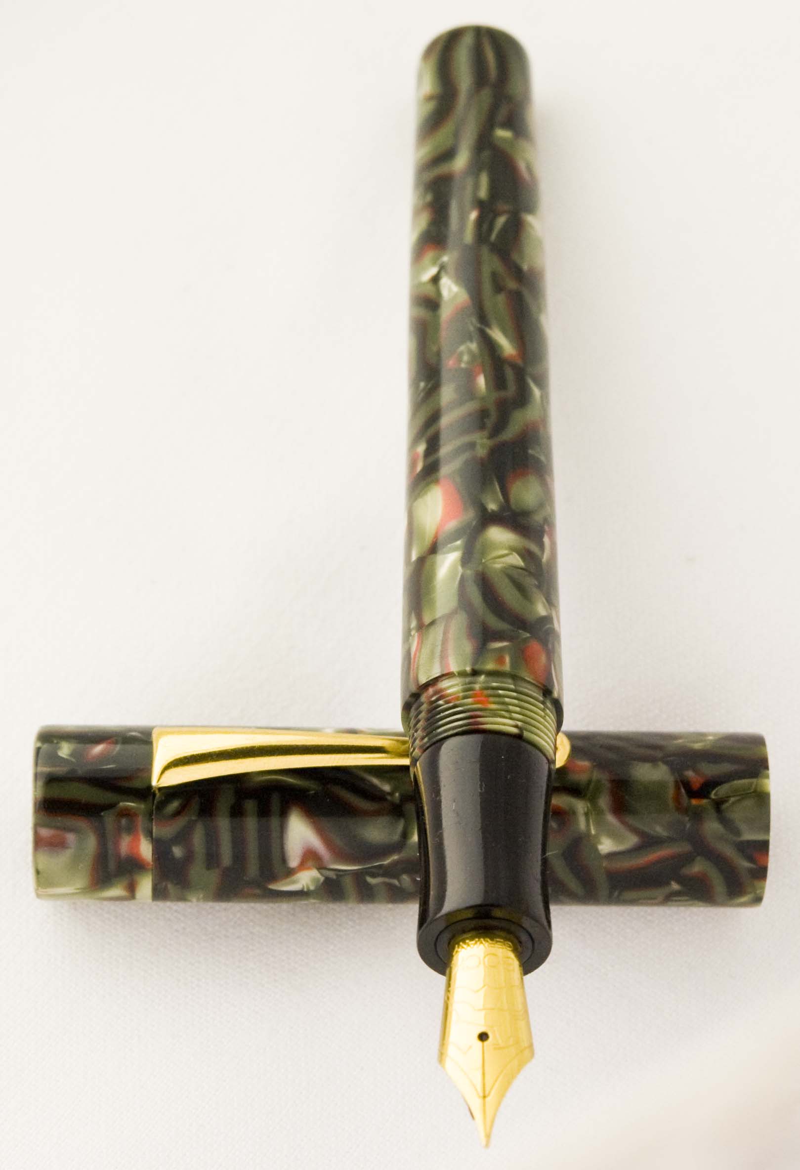 Custom Serpentine Cebloplast Fountain Pen