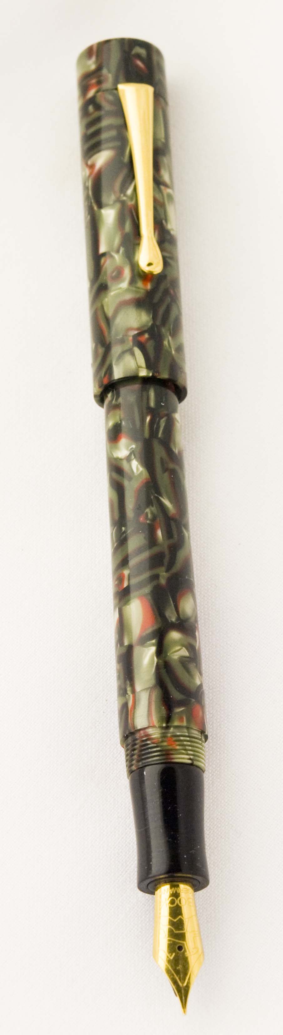 Custom Serpentine Cebloplast Fountain Pen