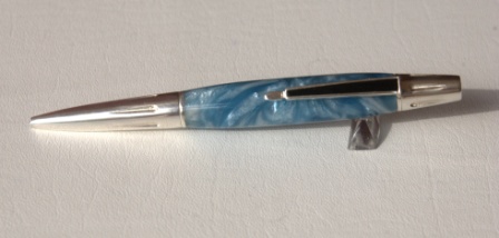 Custom silver pen