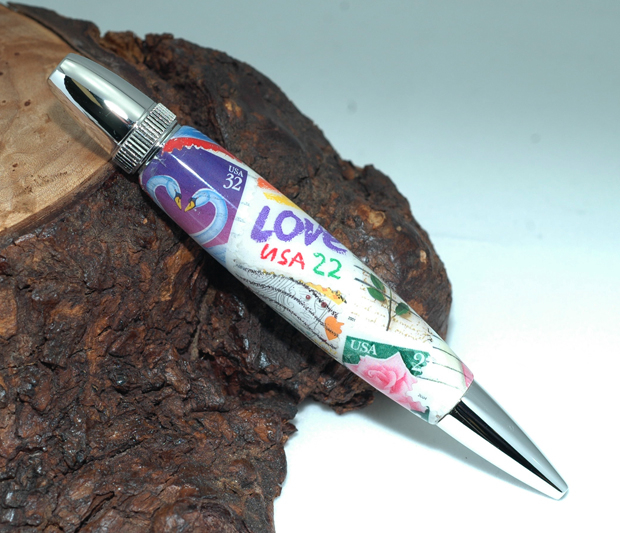 Decoupage Love Pen