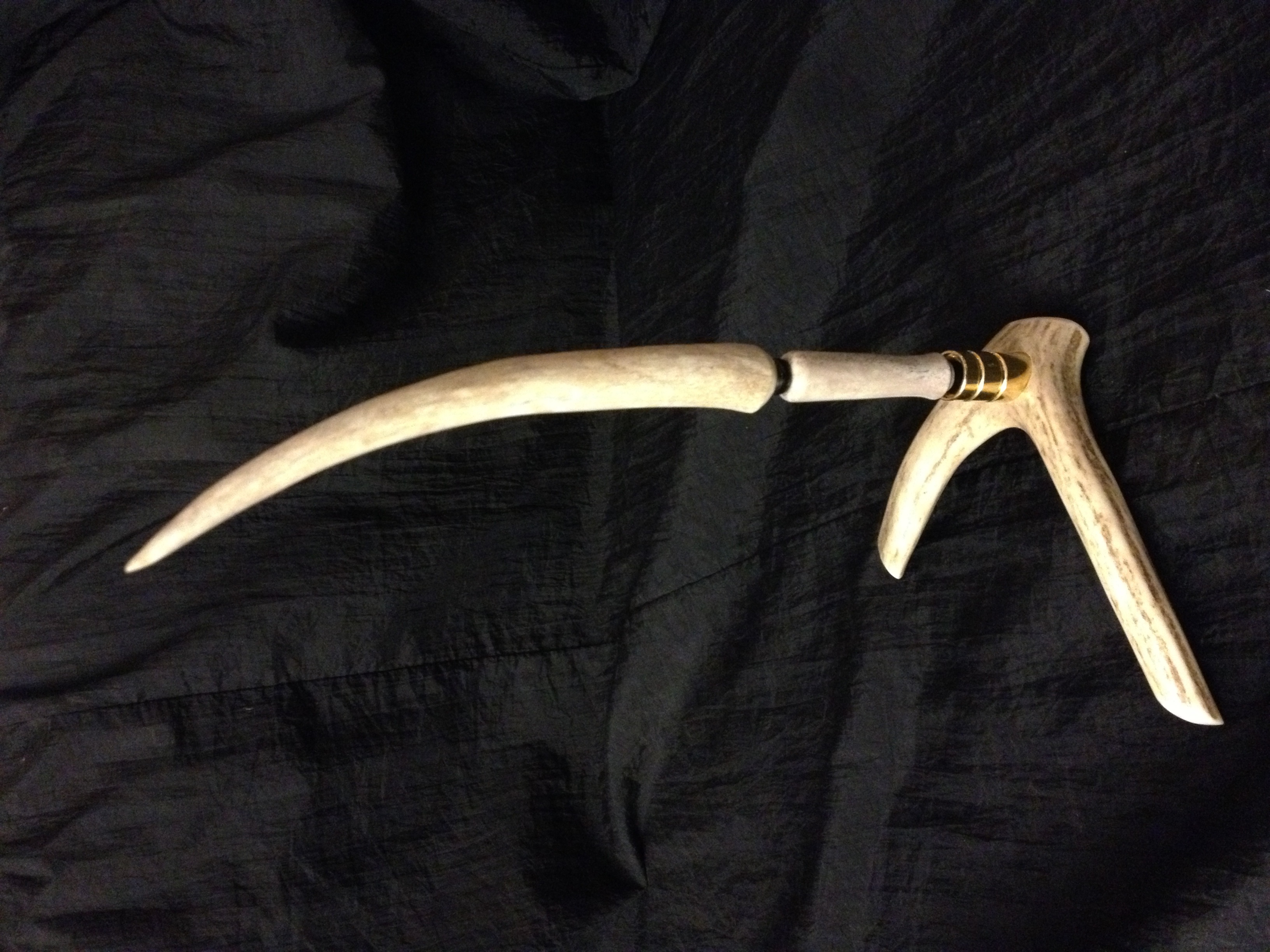 Deer antler desk set