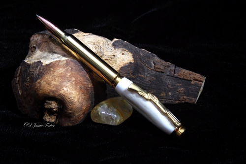 Deer Antler Rifle Cartridge