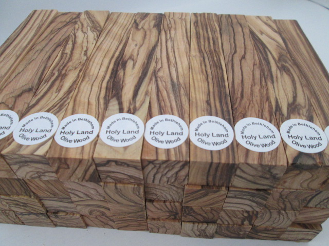 Default Highly Figured Olive Wood Pen Blanks from BETHLEHEM