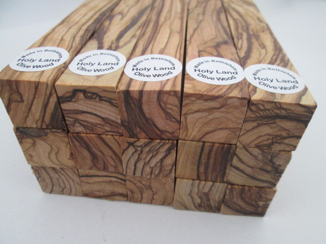 Default Highly Figured Olive Wood Pen Blanks from BETHLEHEM