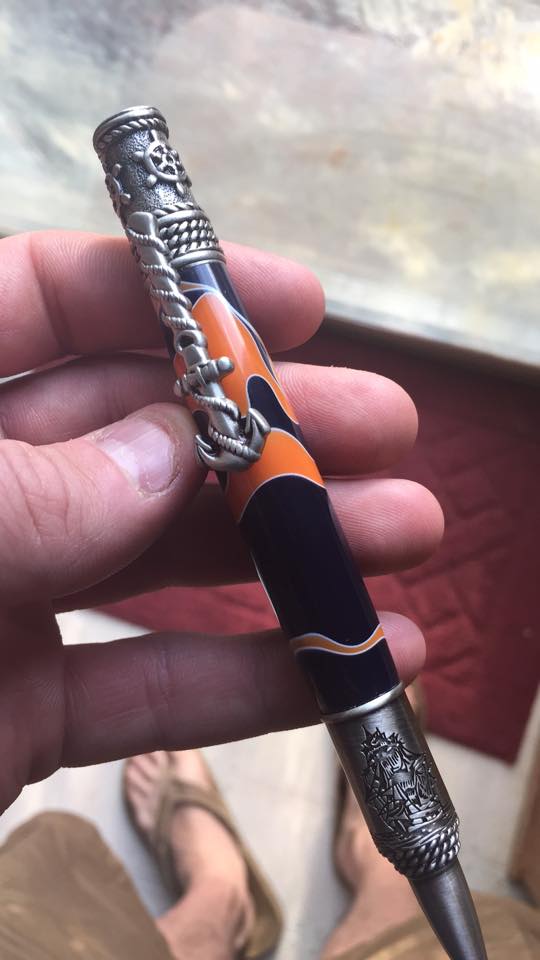 Denver Bronco Nautical Pen