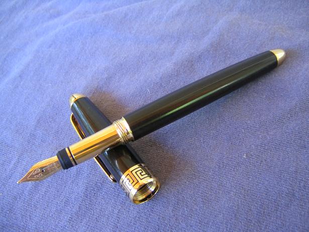 Designer Elite fountain pen with Ebony